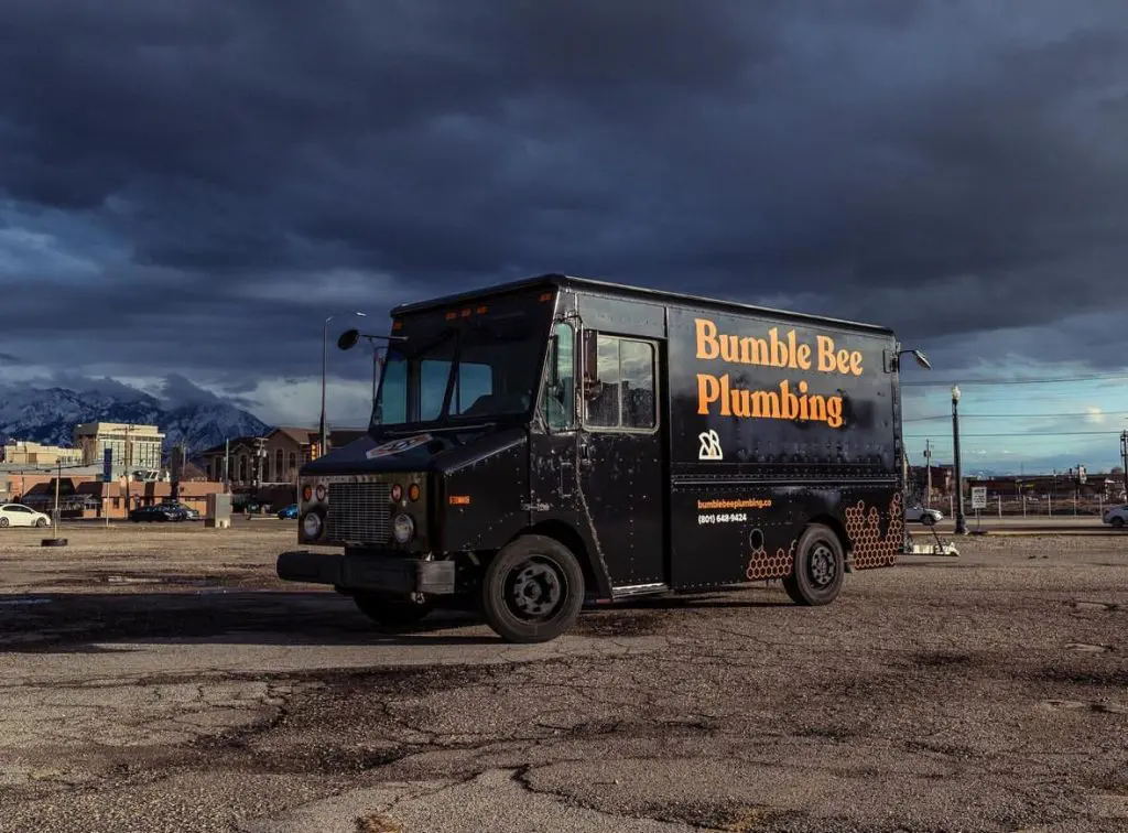 Bumble Bee Plumbing Truck